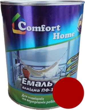 Емаль Comfort Home (2,8кг) вишнева SN022ch48 фото