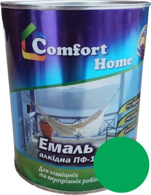 Емаль Comfort Home (2,8кг) зелена SN022ch51 фото