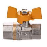 Кран шаровый прямой Q PROFESSIONAL 1/2&Prime; ВВ ЖБ PN40 QP151 000013975 фото