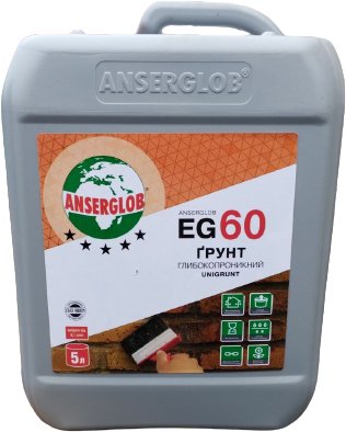 Грунтовка Anserglob EG 60 (5л) SN011895 фото