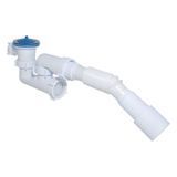 Сифон Waterstal А-82589 для душ. поддона регулир. 1 1/2&Prime; 40/50 с гибкой трубой 000013273 фото