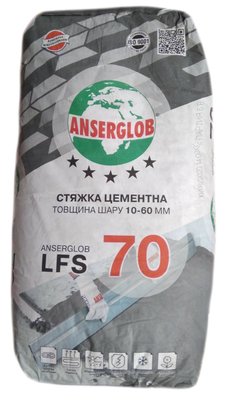 Стяжка для пола Anserglob LFS 70 (25кг) SN02427 фото