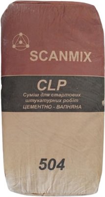 Цементно-известковая смесь Scanmix CLP 504 (25кг) SN02457 фото