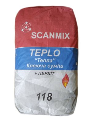 Клей для плитки Scanmix Standart Teplo (20кг) SN01204 фото