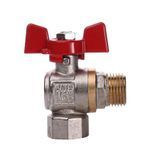 Кран кульовий кутовий PROFESSIONAL 1/2&Prime; ЗВ КБ PN40 QP154 000015354 фото